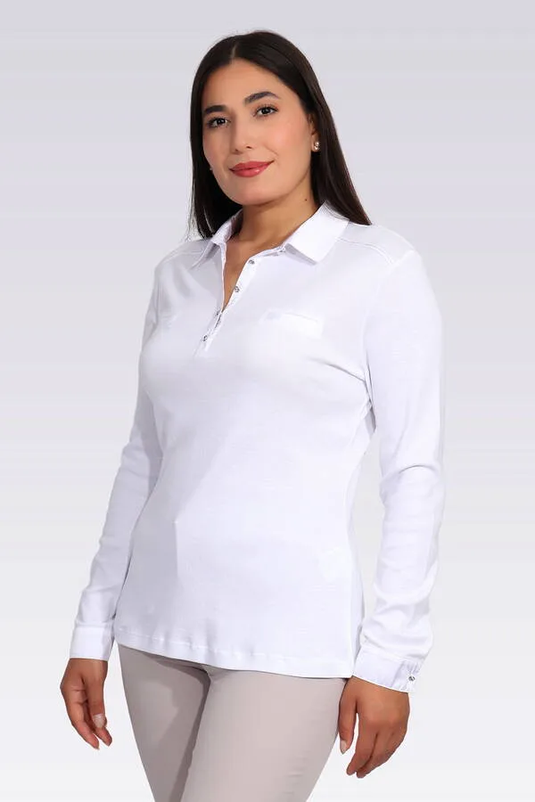10664 SATEN GARNİLİ ŞIK ÖRME BLUZ - Romance Adana abiye elbise