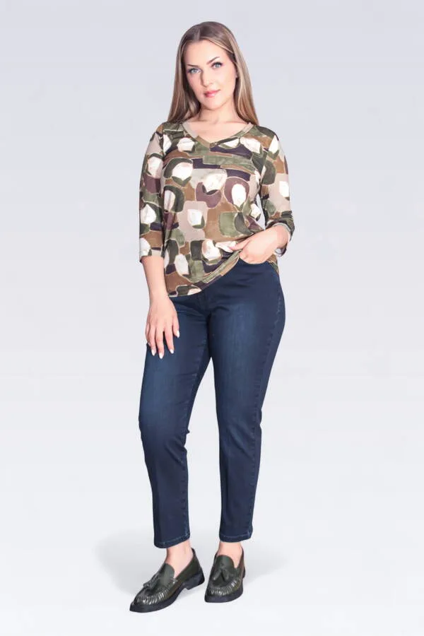 30296 DAR PAÇA BİLEK BOY KOT PANTOLON - Romance Adana